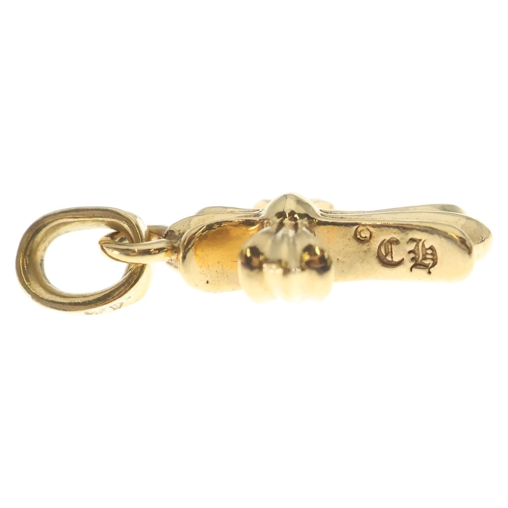 CHROME HEARTS(クロムハーツ) 22K CRS BBYFAT ベイビーファットクロス ペンダントトップ ゴールド BCA037