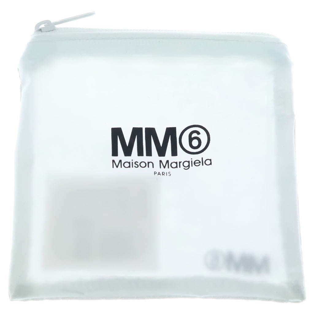 MM6 Maison Margiela(エムエムシックスメゾンマルジェラ) LOGO CIRCLE EARRINGS ロゴサークルピアス シルバー SM7VG0022