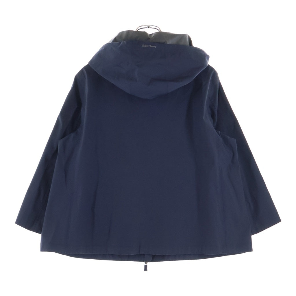 HERNO(ヘルノ) LAMINAR JACKET ラミナー ナイロン フーデッド ジャケット ネイビー レディース GI031DL-13490
