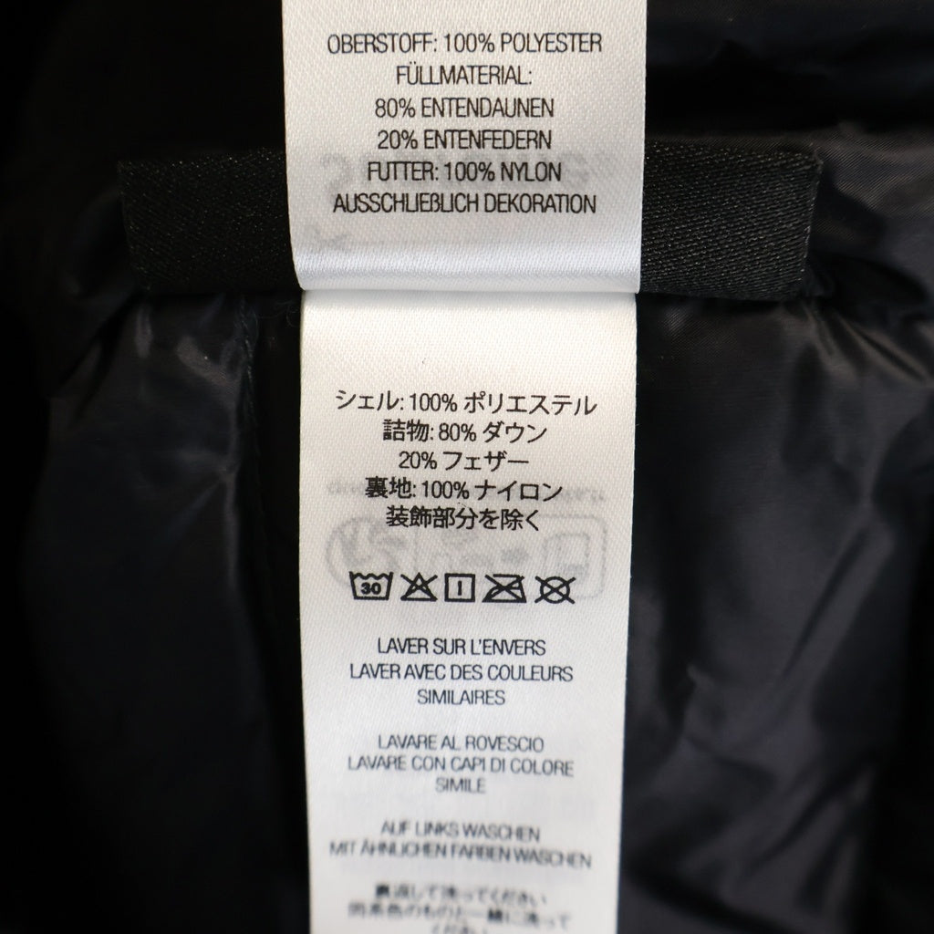 SUPREME(シュプリーム) 25AW Micro Down Half Zip Hooded Pullover マイクロダウン ハーフジップ フーデッドプルオーバーパーカー ブラック