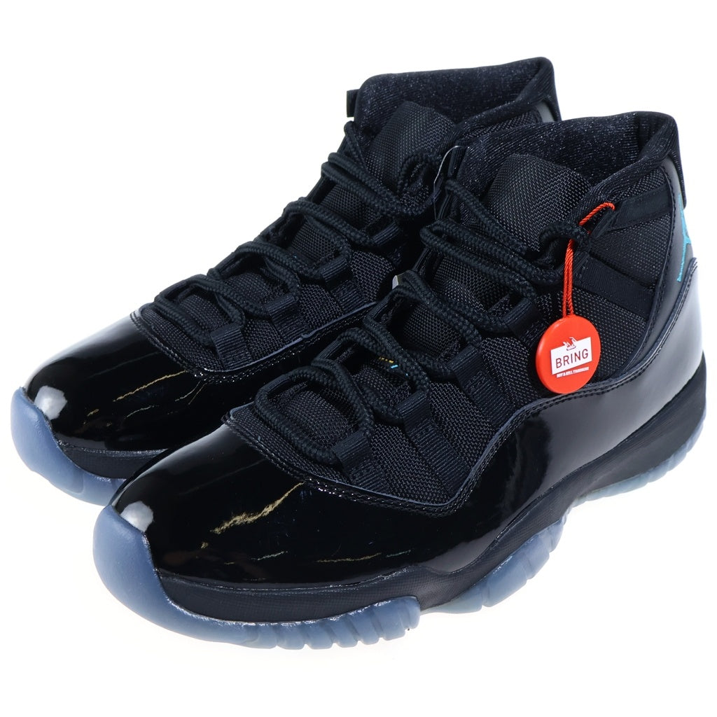 NIKE(ナイキ) AIR JORDAN 11 RETRO GAMMA BLUE エア ジョーダン11 レトロ ガンマブルー ハイカットスニーカー ブラック US9.5/27.5cm CT8012-047