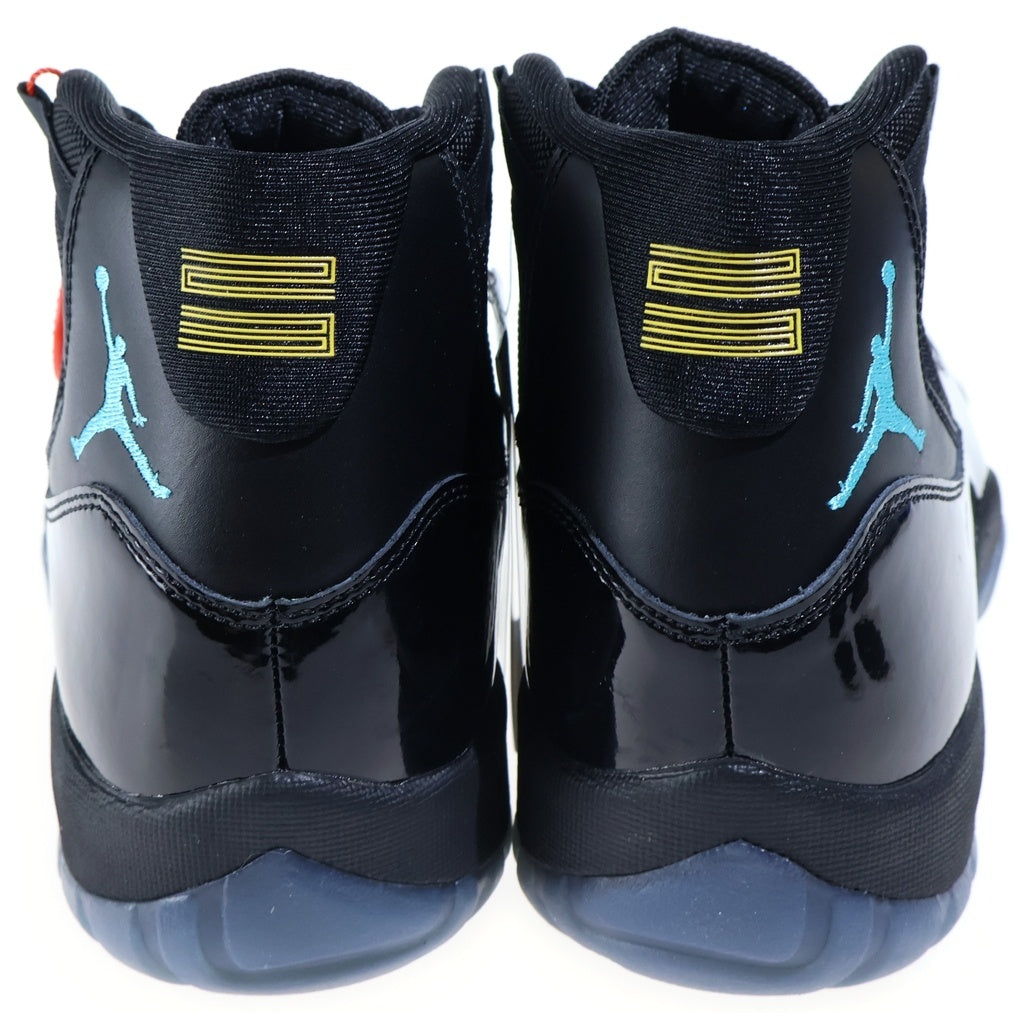 NIKE(ナイキ) AIR JORDAN 11 RETRO GAMMA BLUE エア ジョーダン11 レトロ ガンマブルー ハイカットスニーカー ブラック US9.5/27.5cm CT8012-047