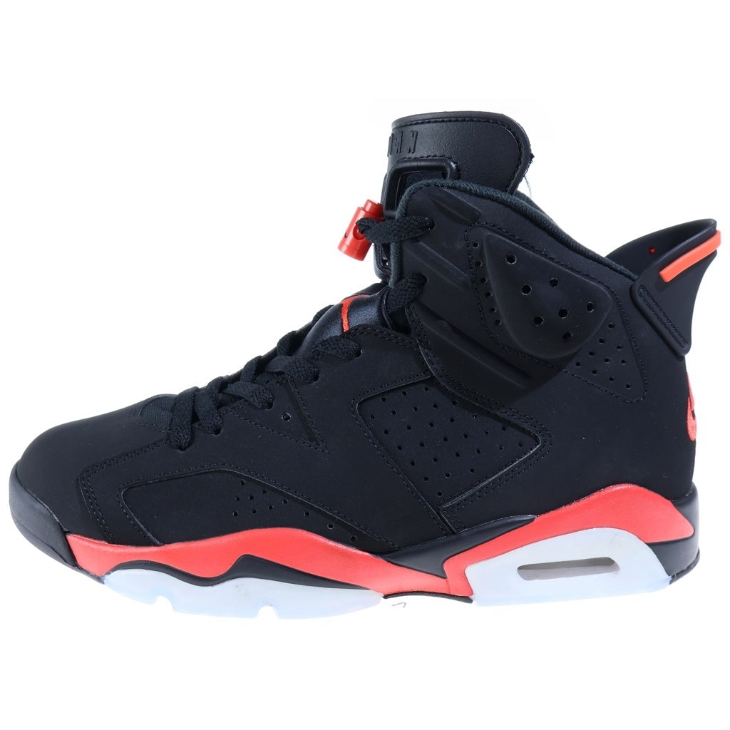 NIKE(ナイキ) AIR JORDAN 6 RETRO INFRARED SALESMAN エア ジョーダン6 レトロ インフラレッド セールスマン ハイカットスニーカー ブラック/レッド US9/27cm CT8529-001