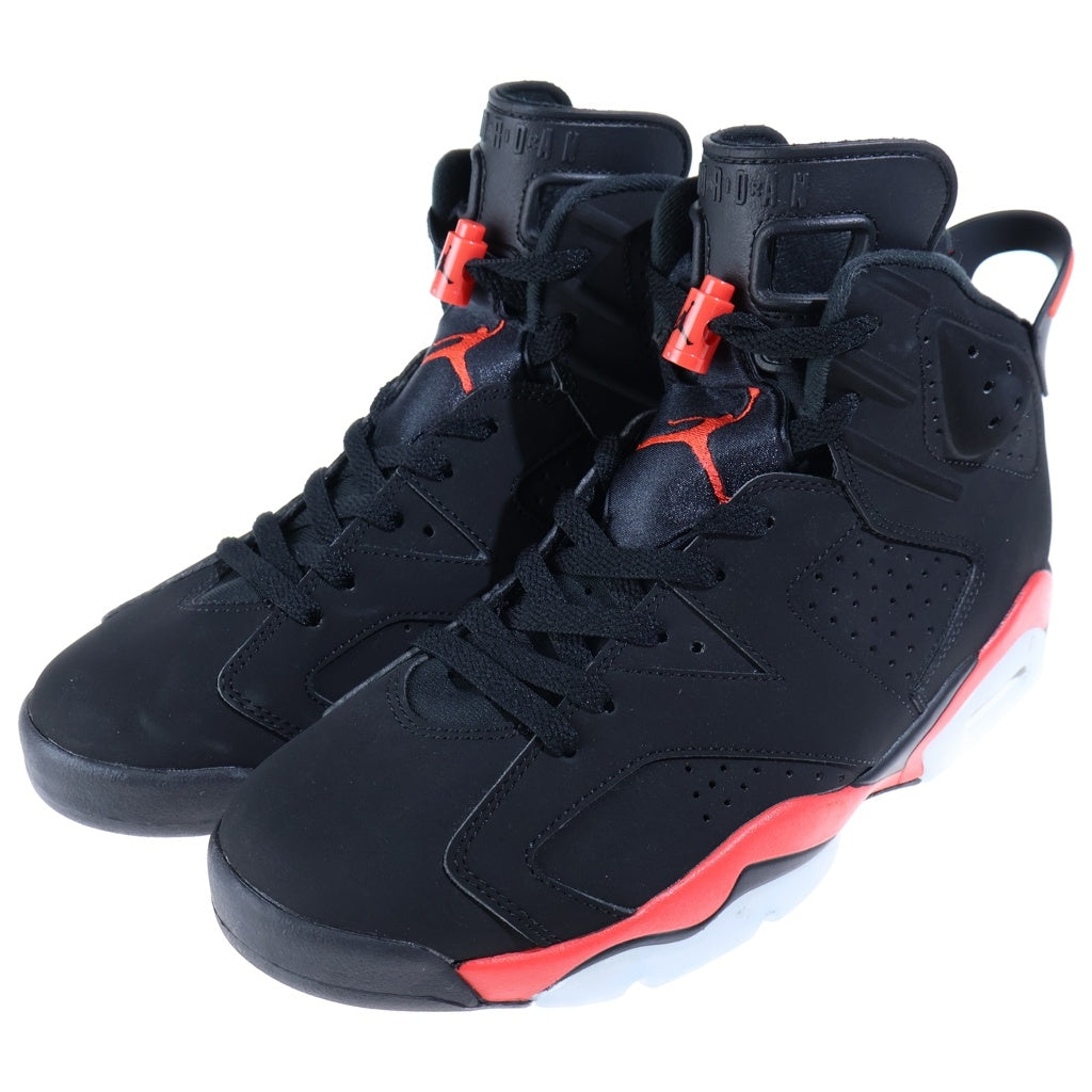 NIKE(ナイキ) AIR JORDAN 6 RETRO INFRARED SALESMAN エア ジョーダン6 レトロ インフラレッド セールスマン ハイカットスニーカー ブラック/レッド US9/27cm CT8529-001