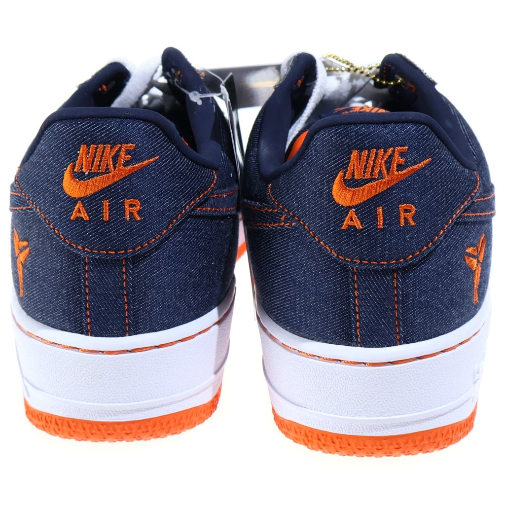 NIKE(ナイキ) ×KOBE BRYANT AIR FORCE 1 LOW PROTRO DENIM コービーブライアント エアフォース1 プロトロデニム ローカットスニーカー インディゴ US9.5/27.5cm IM1980-400