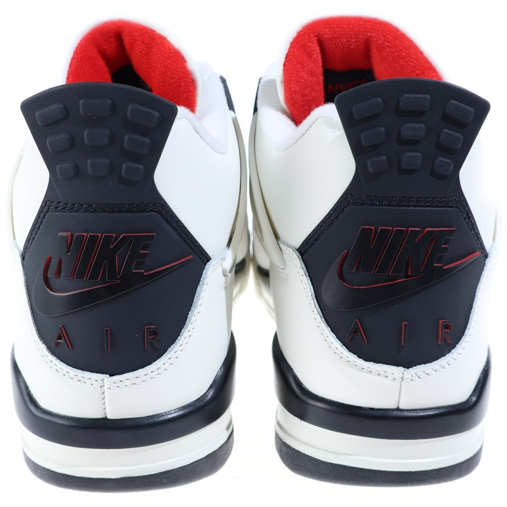 NIKE(ナイキ) AIR JORDAN 4 RETRO OG FC FLIGHT CLUB エアジョーダン4 フライトクラブ ハイカットスニーカー ホワイト US9.5/27.5cm IM4002-100