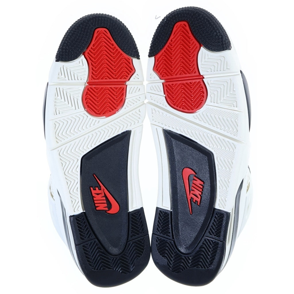 NIKE(ナイキ) AIR JORDAN 4 RETRO OG FC FLIGHT CLUB エアジョーダン4 フライトクラブ ハイカットスニーカー ホワイト US9.5/27.5cm IM4002-100