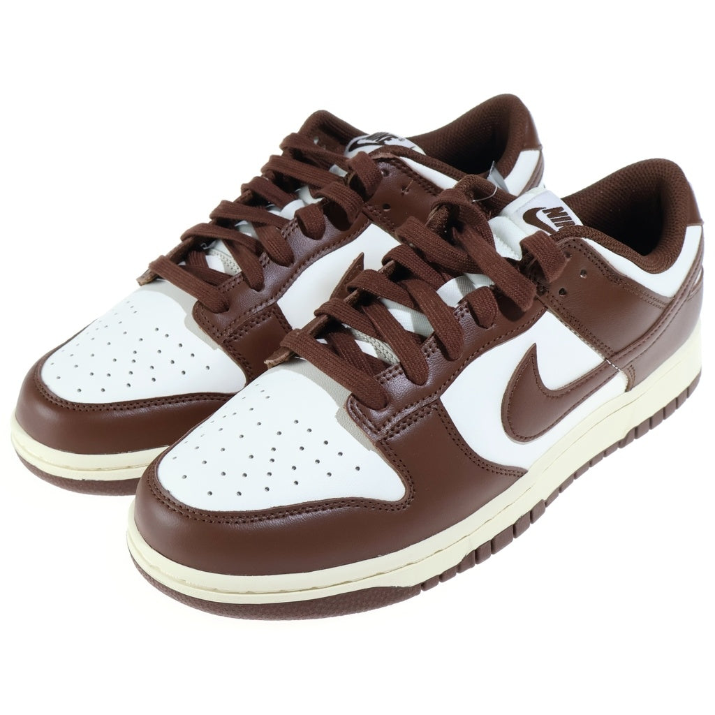 NIKE(ナイキ) WMNS DUNK LOW SAIL CACAO WOW ウィメンズ ダンク セイル カカオ ワオ ローカットスニーカー ブラウン/ホワイト US10.5/27.5cm DD1503-124 レディース