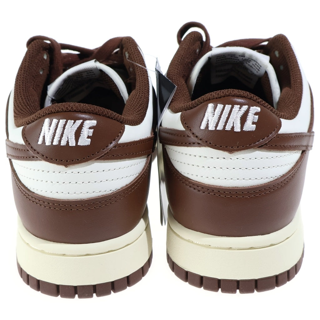 NIKE(ナイキ) WMNS DUNK LOW SAIL CACAO WOW ウィメンズ ダンク セイル カカオ ワオ ローカットスニーカー ブラウン/ホワイト US10.5/27.5cm DD1503-124 レディース