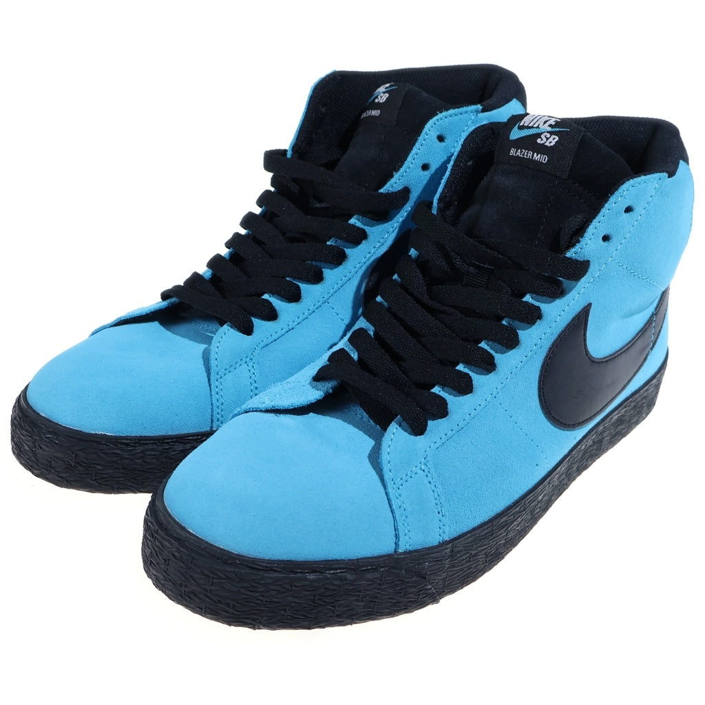 NIKE(ナイキ) ZOOM BLAZER MID BALTIC BLUE ズーム ブレザー バルティックブルー ミッドカットスニーカー ブルー US9.5/27.5cm 864349-400