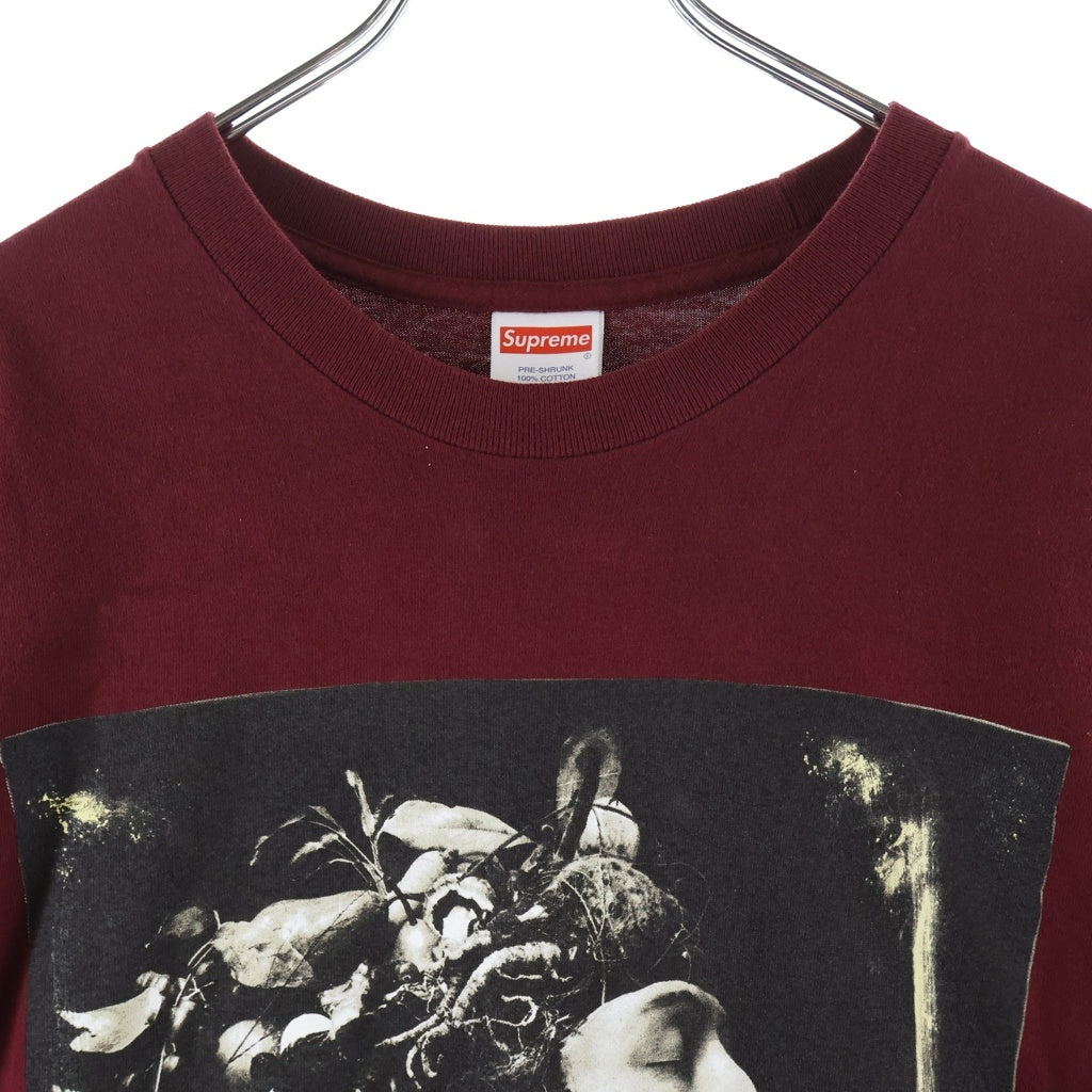 SUPREME(シュプリーム) 20AW ×Joel Peter Witkin Harvest L/S Tee ジョエルピーターウィトキンサニタリウム バックスモールボックスロゴ クルーネック長袖Tシャツ