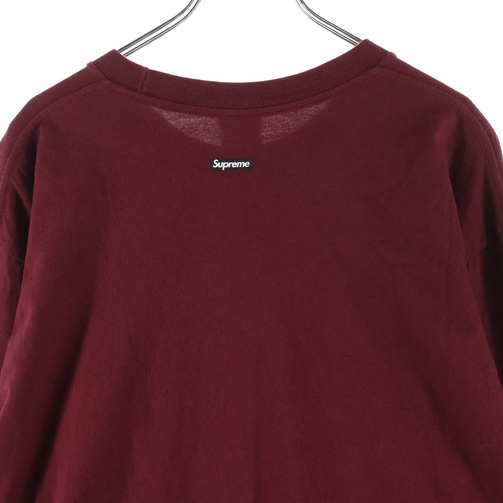 SUPREME(シュプリーム) 20AW ×Joel Peter Witkin Harvest L/S Tee ジョエルピーターウィトキンサニタリウム バックスモールボックスロゴ クルーネック長袖Tシャツ