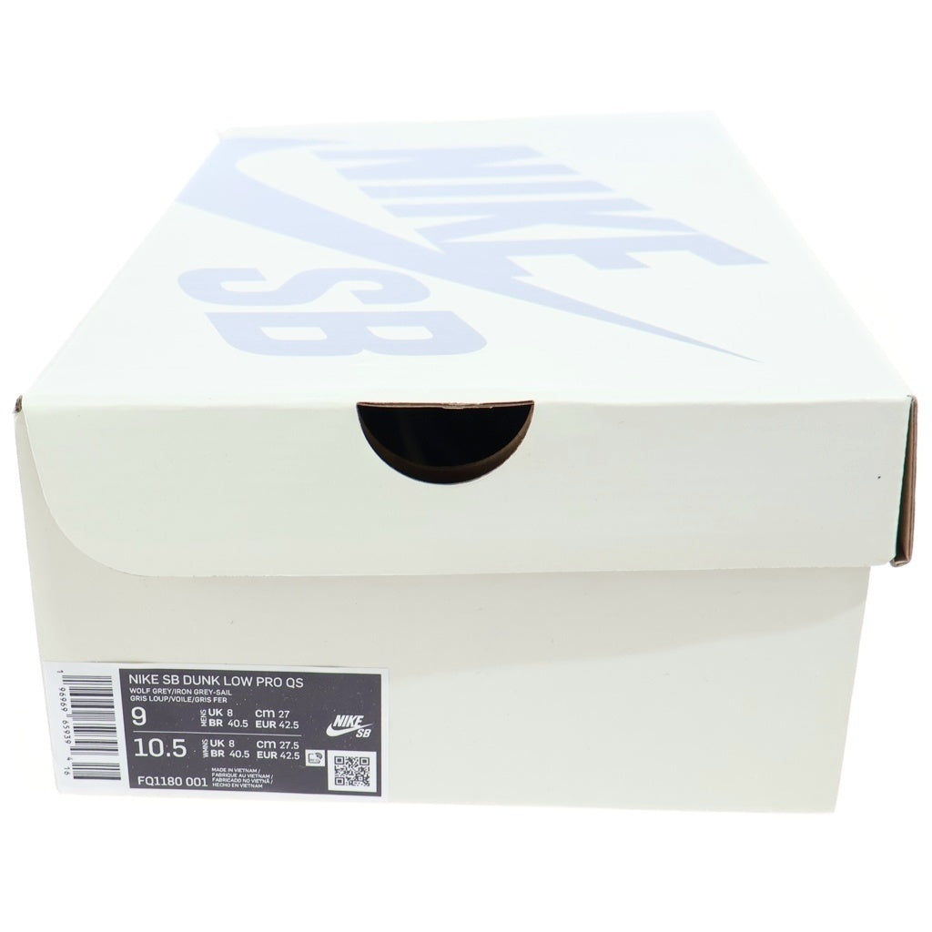 NIKE SB(ナイキエスビー) ×YUTO HORIGOME DUNK LOW PRO QS 堀米雄斗 ダンク プロ ローカットスニーカー US9/27cm FQ1180-001