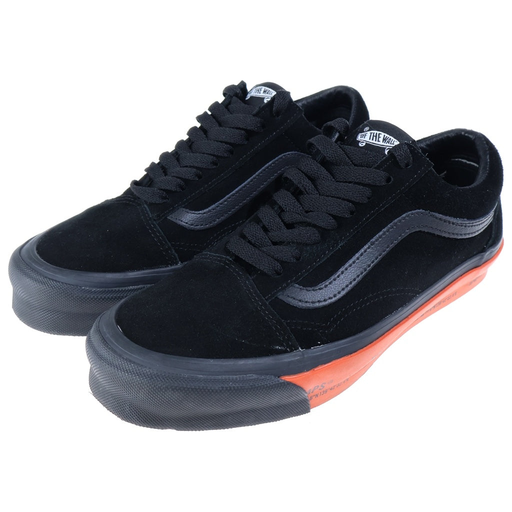 VANS(ヴァンズ) ×WTAPS OLD SKOOL LX BLACK ORANGE ダブルタップス オールドスクール オレンジ ローカットスニーカー ブラック US8/26cm VN0A4P3X20E