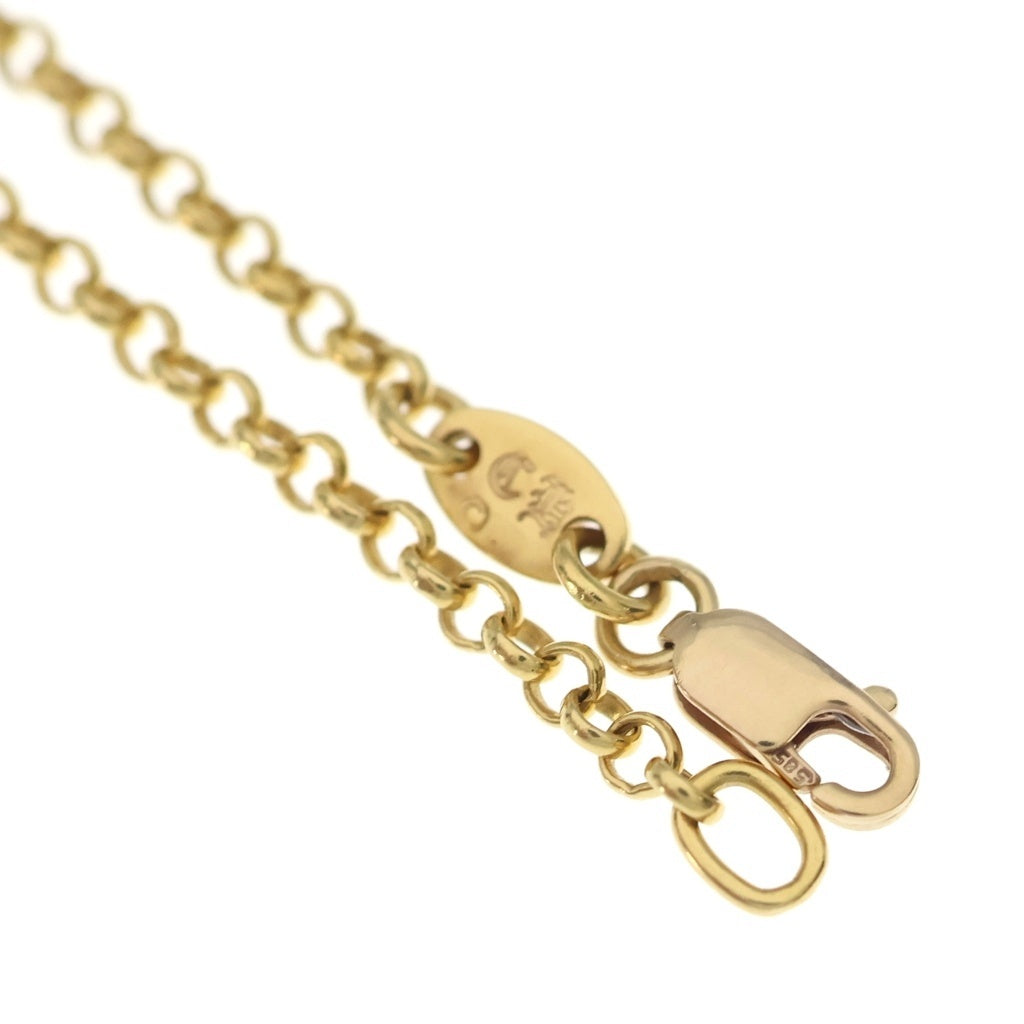 CHROME HEARTS(クロムハーツ) 22K NECKCHAIN R20 ロールチェーンネックレス 20inch ゴールド BCA011
