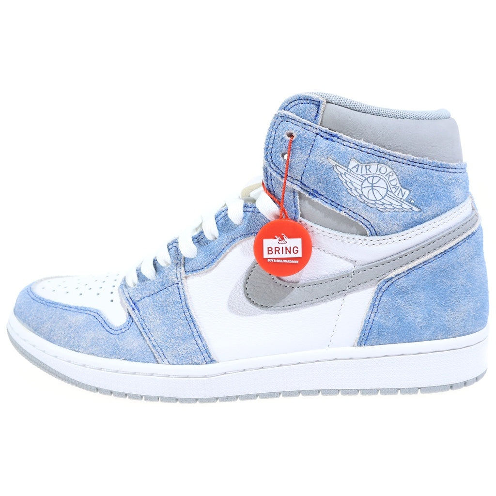 NIKE(ナイキ) AIR JORDAN 1 HIGH OG HYPER ROYAL エアジョーダン ハイパーロイヤル ハイカットスニーカー ホワイト/ブルー US9.5/27.5cm 555088-402