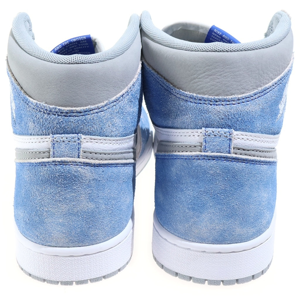 NIKE(ナイキ) AIR JORDAN 1 HIGH OG HYPER ROYAL エアジョーダン ハイパーロイヤル ハイカットスニーカー ホワイト/ブルー US9.5/27.5cm 555088-402
