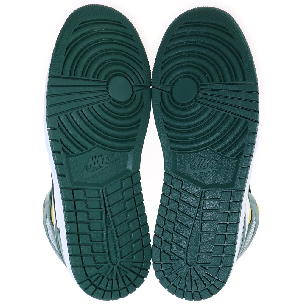 NIKE(ナイキ) AIR JORDAN MID SEATTLE SUPERSONICS エアジョーダン 1 ミッド ミッドカットスニーカー グリーン/ホワイト US8.5/26.5cm 554724-371