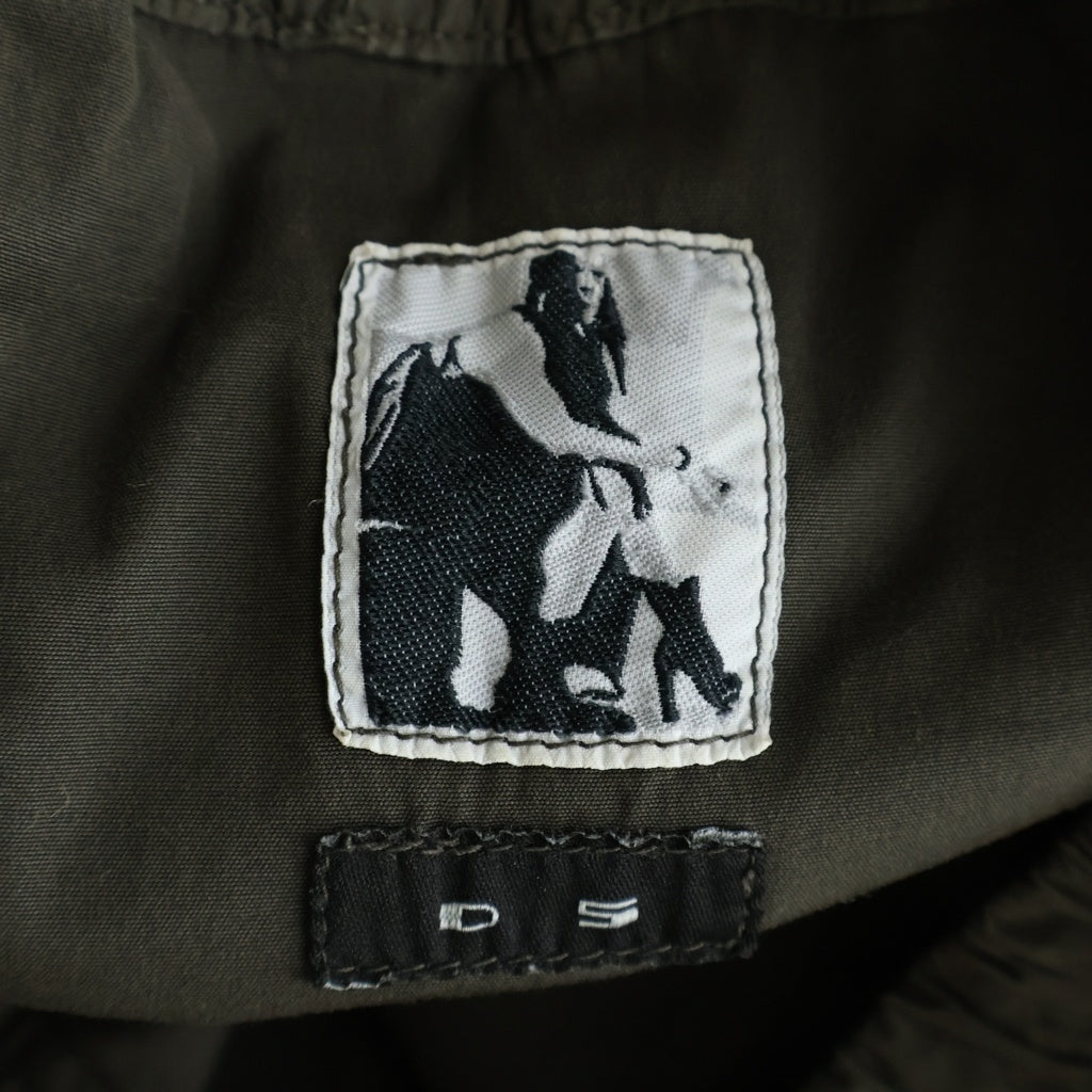 Rick Owens DRKSHDW(リックオウエンス ダークシャドウ) 15AW SPHINX期 CREATCH CARGO クリーチカーゴパンツ ブラウン DU15F5376-TEW