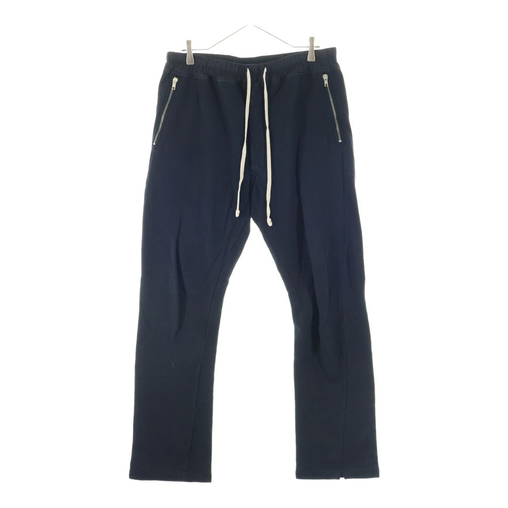 Rick Owens DRKSHDW(リックオウエンス ダークシャドウ) 15SS FAUN期 BERLIN SWEATPANTS ベルリン コットン ボタンフライスウェットパンツ ブラック DU15S9392-F
