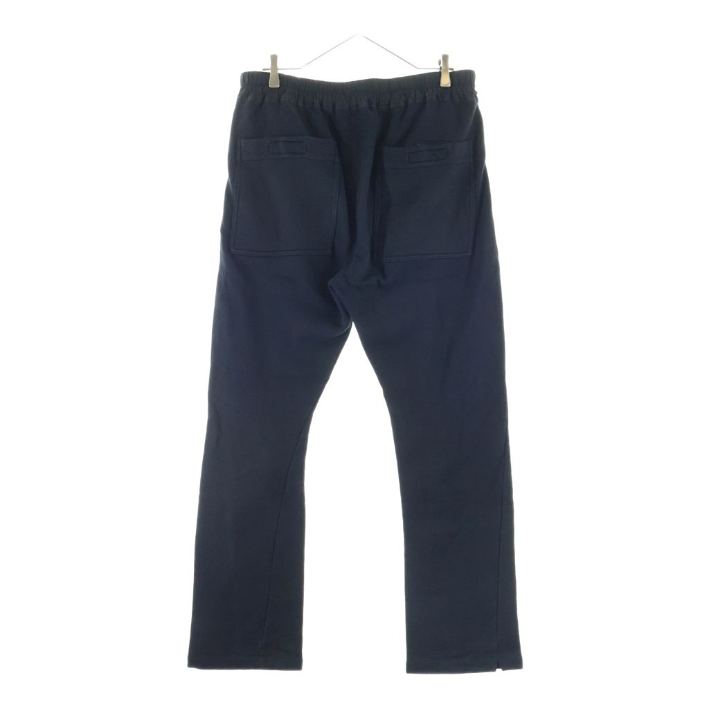 Rick Owens DRKSHDW(リックオウエンス ダークシャドウ) 15SS FAUN期 BERLIN SWEATPANTS ベルリン コットン ボタンフライスウェットパンツ ブラック DU15S9392-F