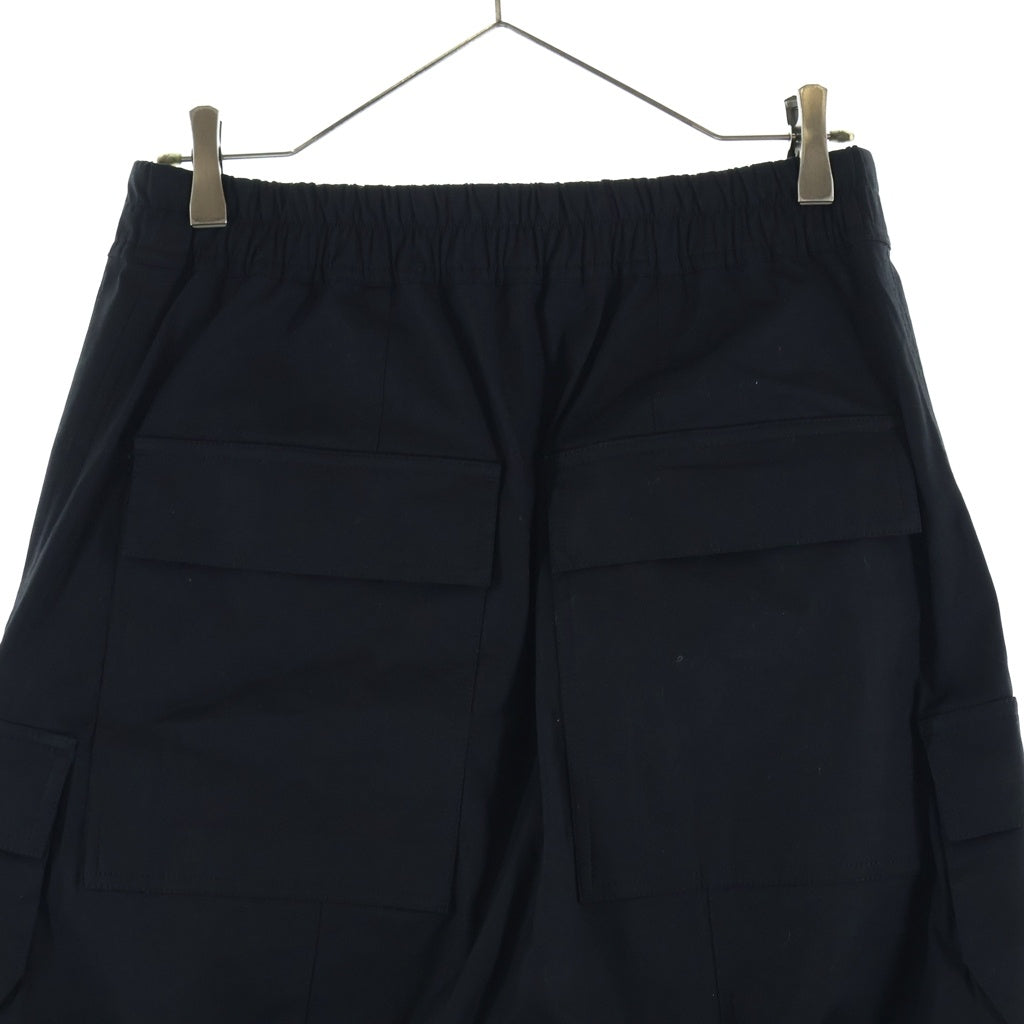 Rick Owens(リックオウエンス) 17SS WALRUS期 クロップドサルエル カーゴパンツ ブラック RU17S9385-TE
