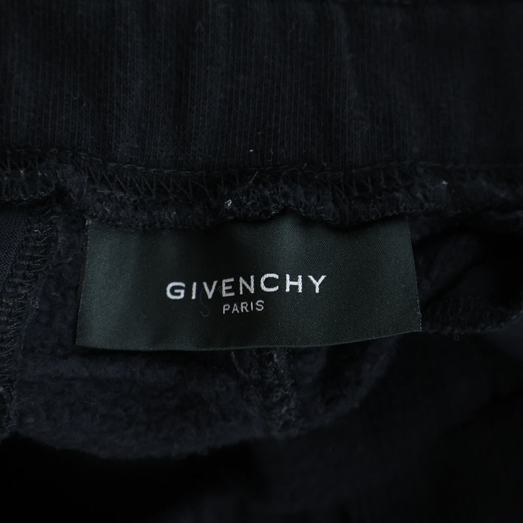 GIVENCHY(ジバンシィ) 11AW コットン パネル切替 カーゴスウェットパンツ ブラック 11F 7204 657