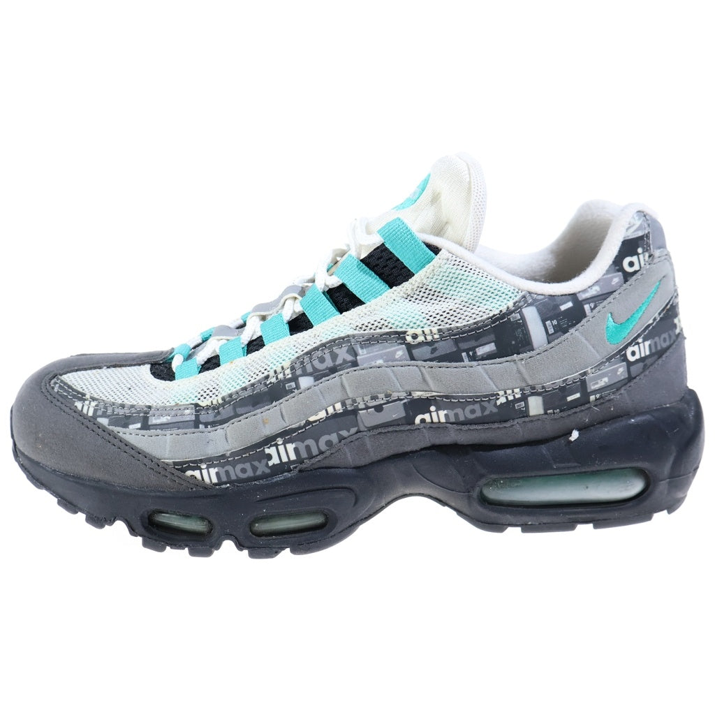 NIKE(ナイキ) ×ATMOS AIR MAX95 アトモス エアマックス95 ローカットスニーカー ブラック/ブルー US10/28cm AQ0925-001