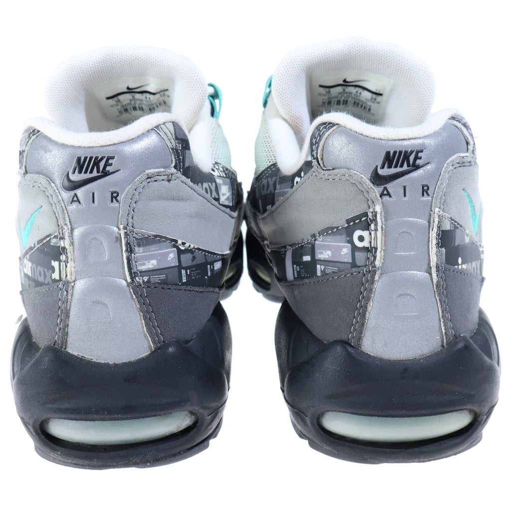 NIKE(ナイキ) ×ATMOS AIR MAX95 アトモス エアマックス95 ローカットスニーカー ブラック/ブルー US10/28cm AQ0925-001