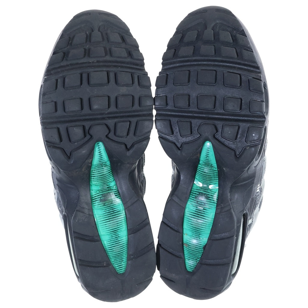 NIKE(ナイキ) ×ATMOS AIR MAX95 アトモス エアマックス95 ローカットスニーカー ブラック/ブルー US10/28cm AQ0925-001