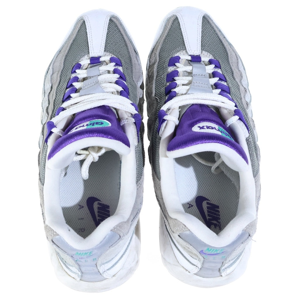 NIKE(ナイキ) AIR MAX95 GRAPE SNAKESKIN エアマックス グレープ スネークスキン ローカットスニーカー グレー/パープル US10/28cm AO2450-101