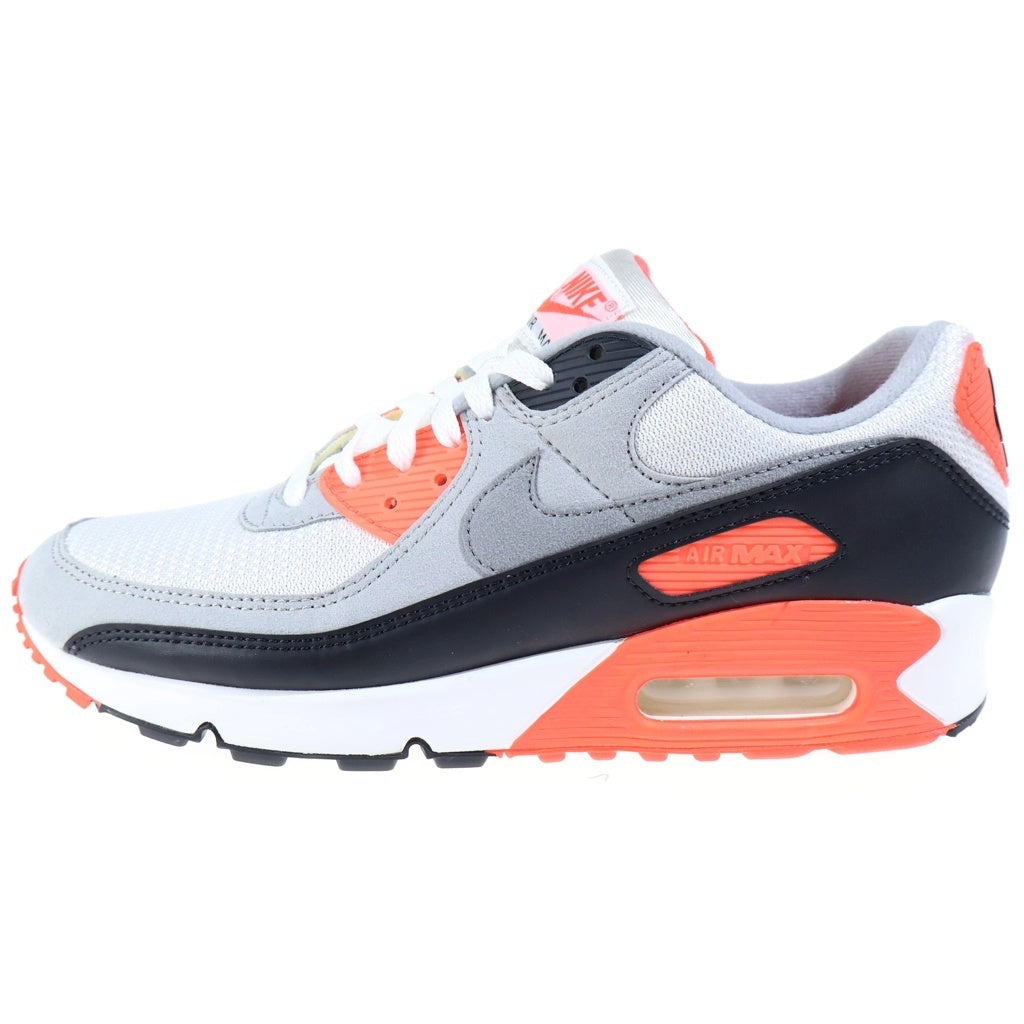 NIKE(ナイキ) AIR MAX 90 OG INFRARED エアマックス インフラレッド ローカットスニーカー グレー/レッド US10/28cm CT1685-100