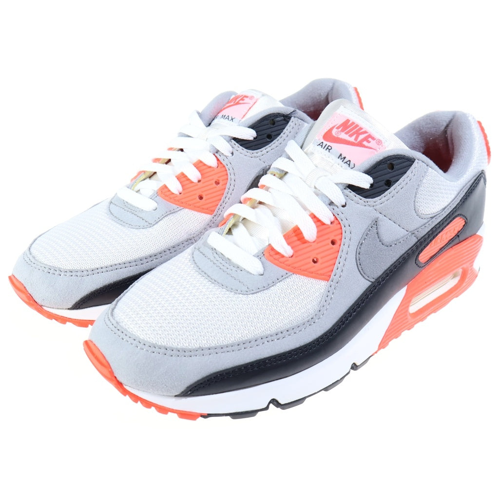 NIKE(ナイキ) AIR MAX 90 OG INFRARED エアマックス インフラレッド ローカットスニーカー グレー/レッド US10/28cm CT1685-100