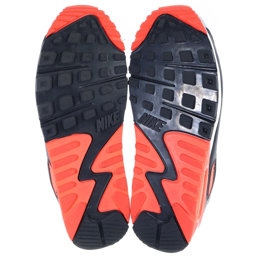 NIKE(ナイキ) AIR MAX 90 OG INFRARED エアマックス インフラレッド ローカットスニーカー グレー/レッド US10/28cm CT1685-100