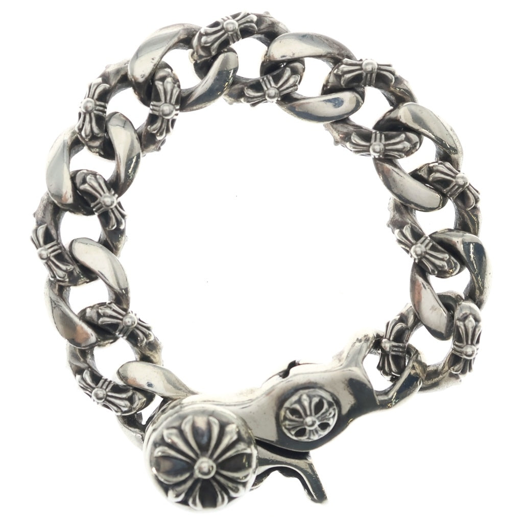 CHROME HEARTS(クロムハーツ) FNCY CHN LNK ファンシーリンククリップブレスレット 13リンク シルバー BCA145