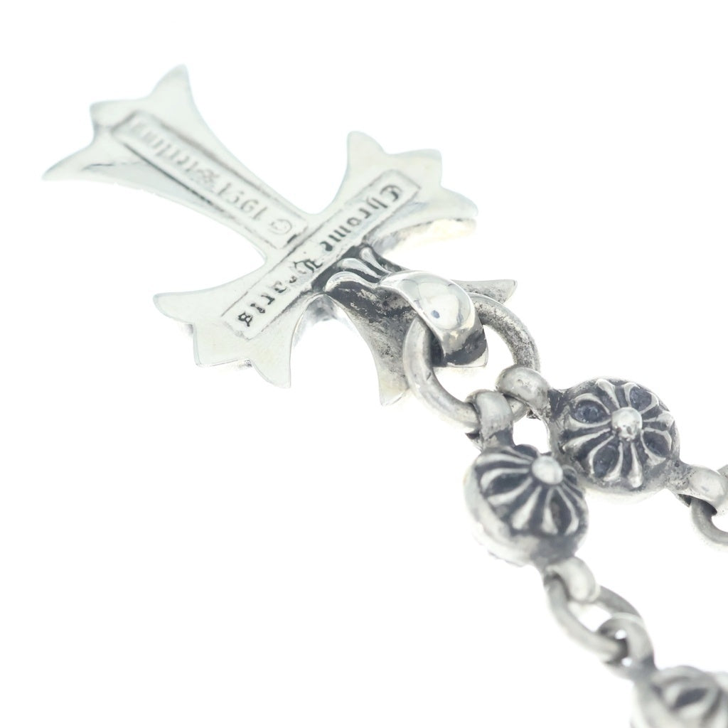 CHROME HEARTS(クロムハーツ) #1 CRSBL CHN SML CH CRS クロスボールチェーン スモールCHクロス ネックレス シルバー BCA193
