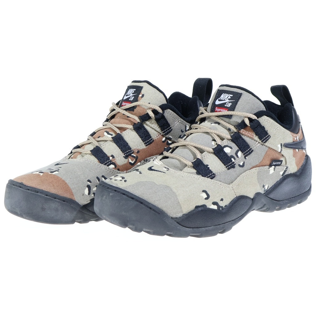 NIKE SB(ナイキエスビー) ×SUPREME DARWIN LOW DESERT CAMO シュプリーム ダーウィン デザートカモ ローカットスニーカー カーキ US10.5/28.5cm FQ3000-200
