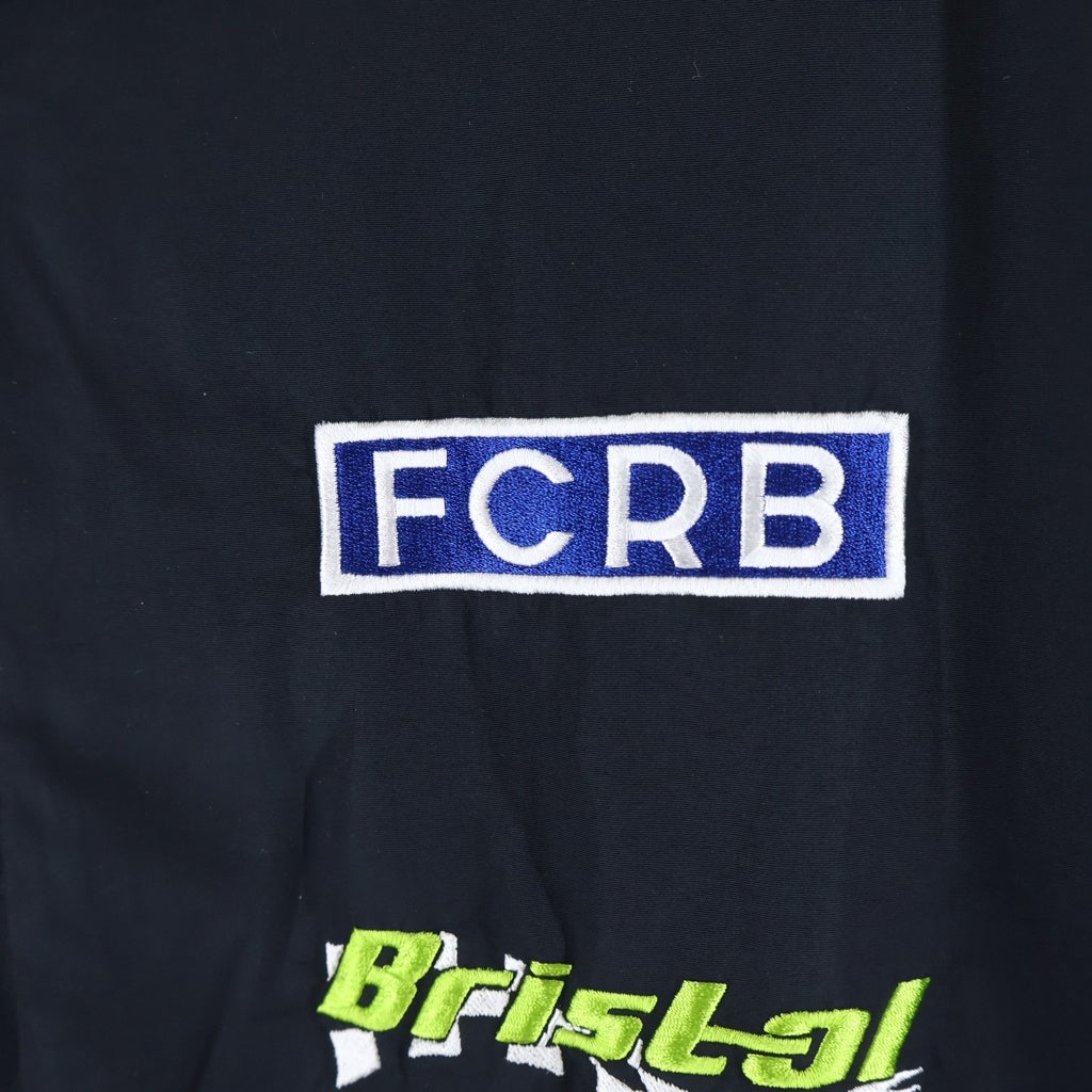 F.C.R.B./F.C.Real Bristol/FCRB(エフシーアールビー/エフシーレアルブリストル) 19SS MULTI LOGO SUPPORTER JACKET マルチロゴ サポータージャケット アームチェッカー切替 ジップアップナイロンジャケット