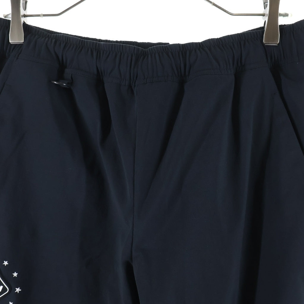 F.C.R.B./F.C.Real Bristol/FCRB(エフシーアールビー/エフシーレアルブリストル) 22AW LYCRA TRACK PANTS ライクラ サイドロゴワッペン ストレッチトラックパンツ ブラック FCRB-222062
