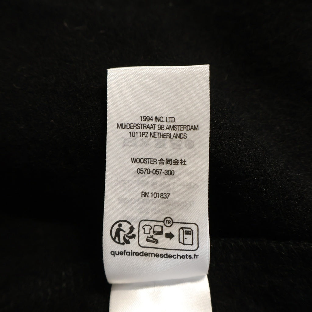 SUPREME(シュプリーム) 23AW ×Mitchell & Ness Wool Baseball Jersey ミッチェルアンドネス ウールベースボールシャツ 半袖シャツ ブラック