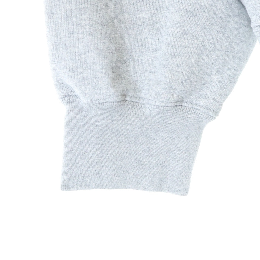 SUPREME(シュプリーム) 24AW Satin Applique Hooded Sweatshirt サテンアップリケロゴ プルオーバースウェットパーカー フーディー グレー