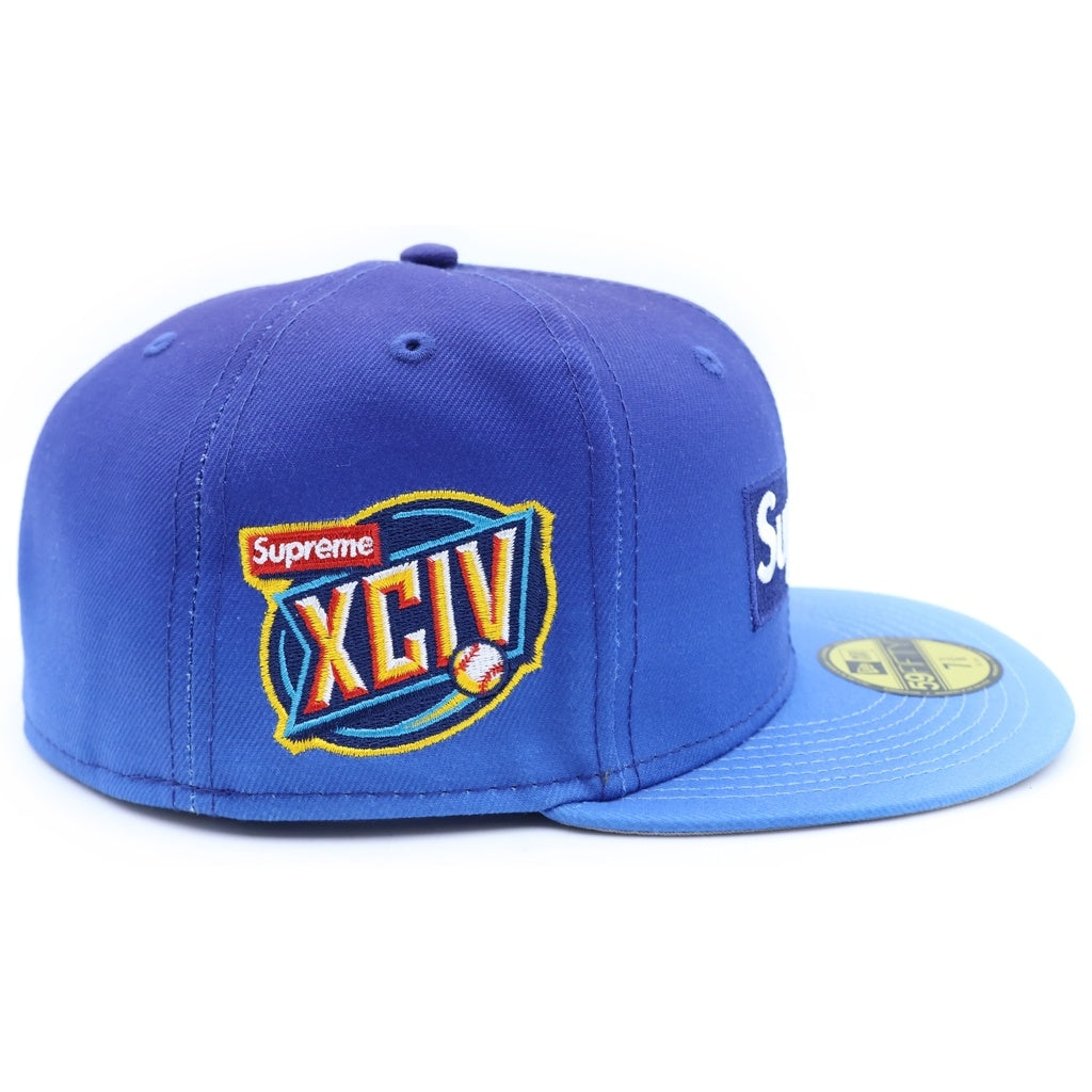 SUPREME(シュプリーム) 23SS ×New Era Gradient Box Logo Cap ニューエラ グラディエント ボックスロゴ ベースボールキャップ 帽子 ブルー