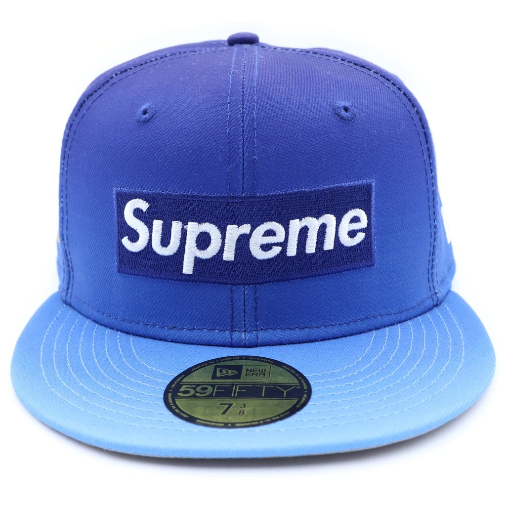 SUPREME(シュプリーム) 23SS ×New Era Gradient Box Logo Cap ニューエラ グラディエント ボックスロゴ ベースボールキャップ 帽子 ブルー