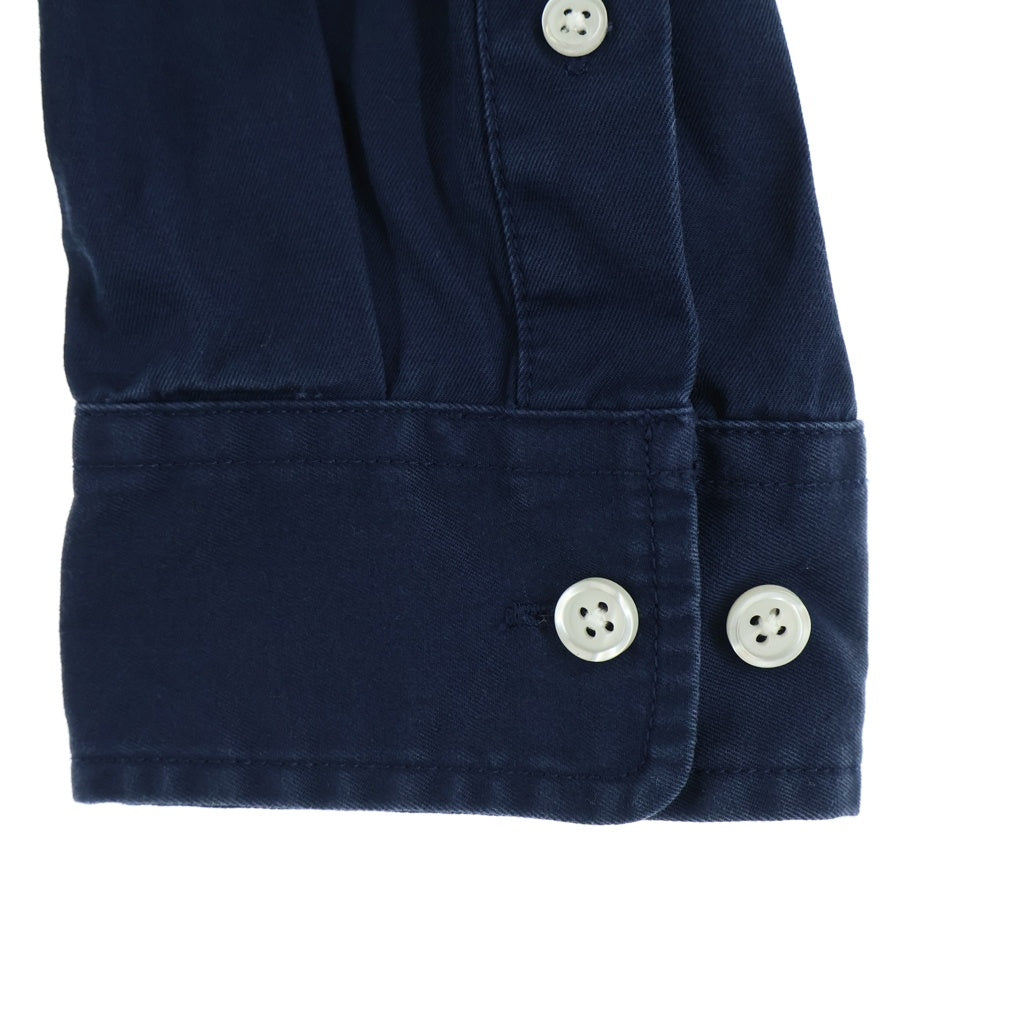 SUPREME(シュプリーム) 23AW Small Box Shirt スモールボックスロゴ 長袖ボタンダウンシャツ ネイビー