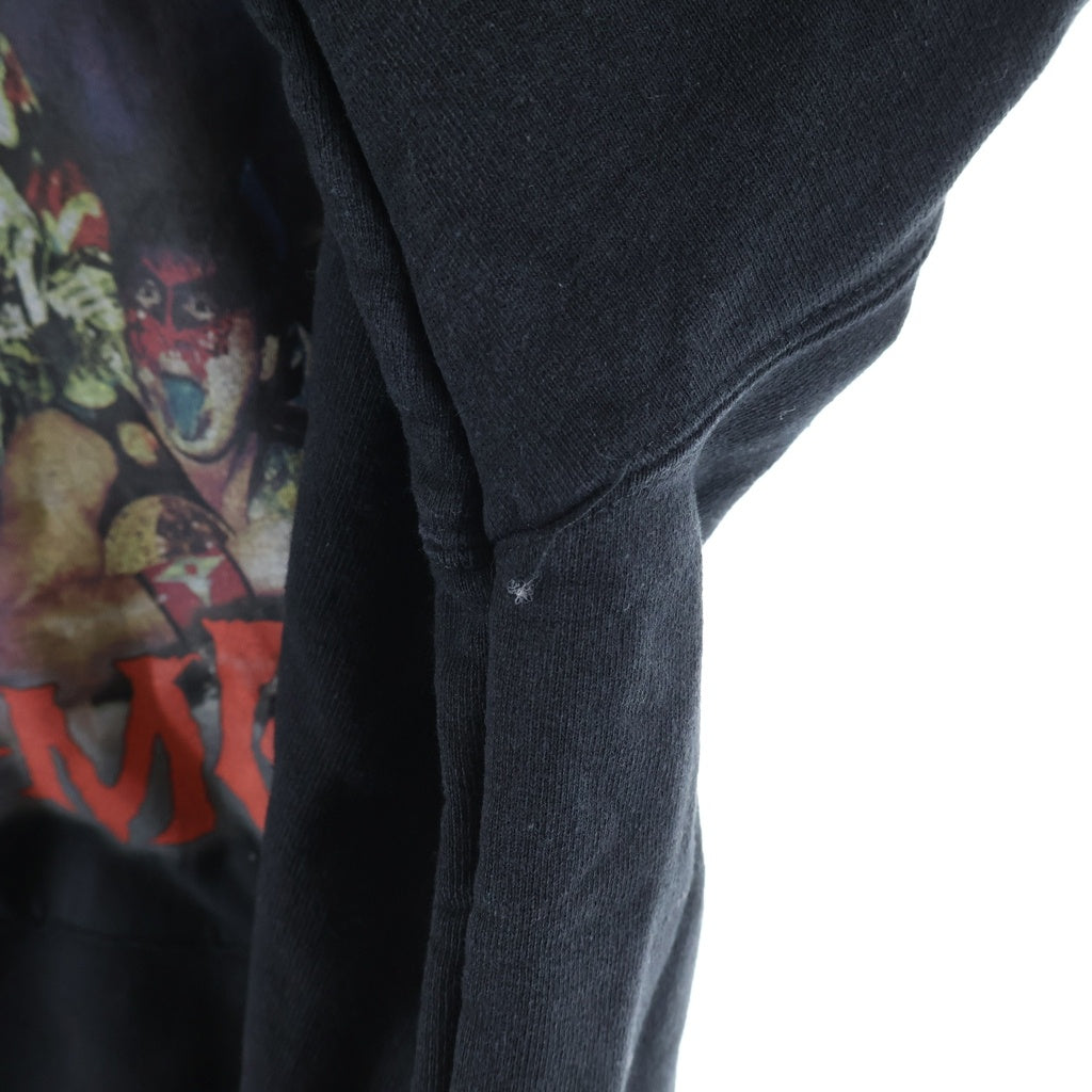 SUPREME(シュプリーム) 23AW Muta Zip Up Hooded Sweatshirt ムタ フロントプリント ジップアップスウェットパーカー フーディー ブラック
