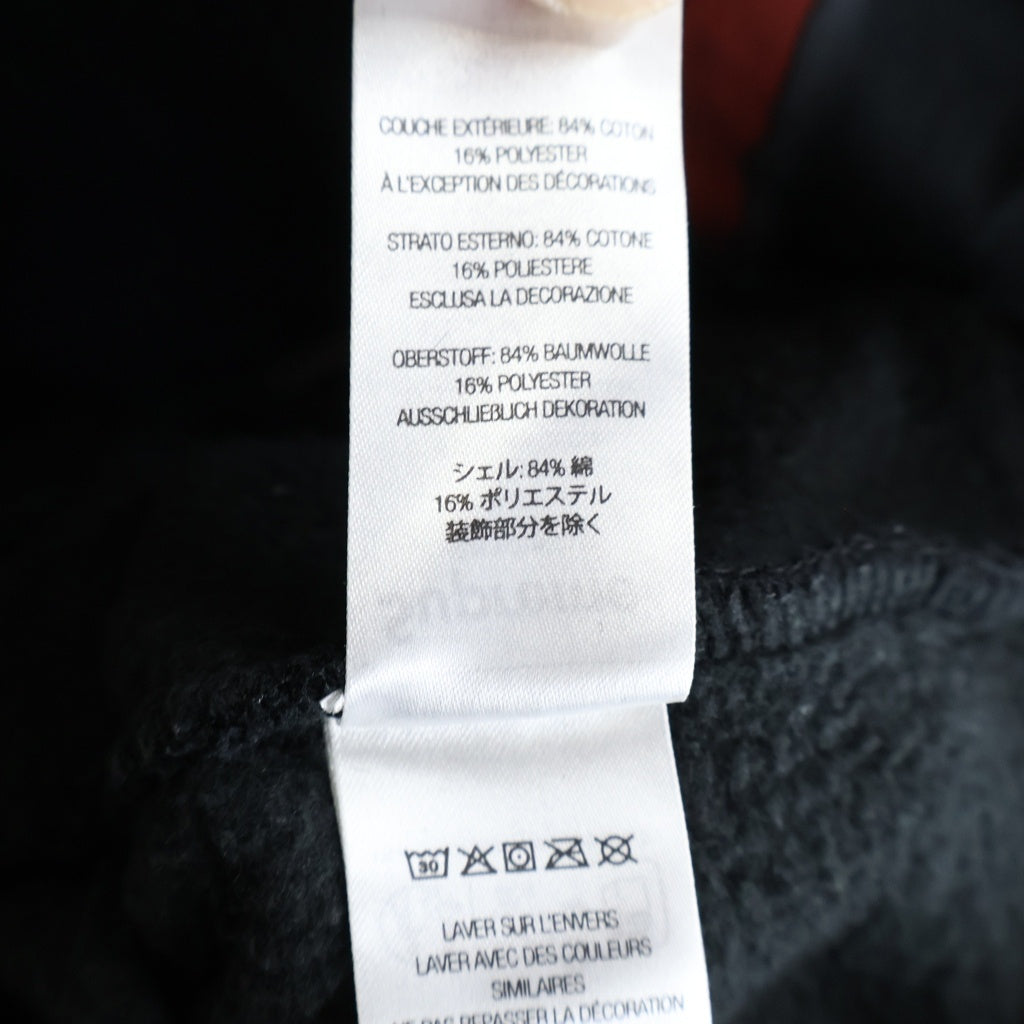 SUPREME(シュプリーム) 23AW Muta Zip Up Hooded Sweatshirt ムタ フロントプリント ジップアップスウェットパーカー フーディー ブラック