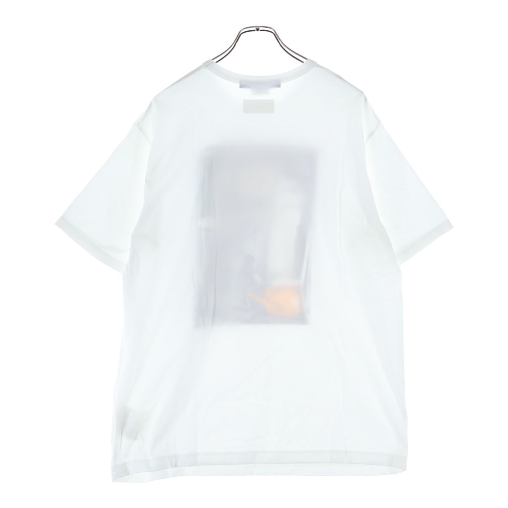 JUNYA WATANABE COMME des GARCONS(ジュンヤワタナベ コムデギャルソン) 25AW AD2025 フロントプリント クルーネック半袖Tシャツ カットソー ホワイト WP-T003