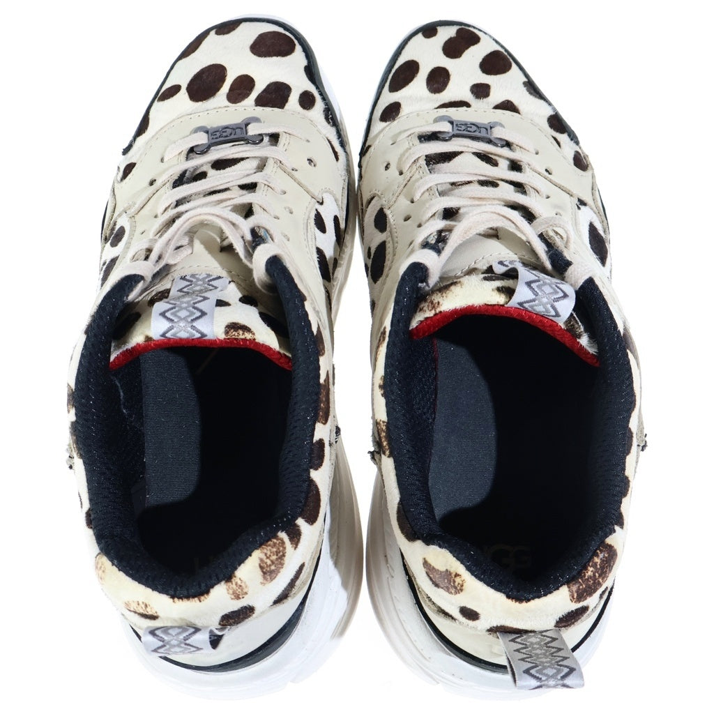 UGG(アグ) CA805 DALMATIAN ダルメシアン ローカットスニーカー ベージュ/ブラウン US9/27cm 1120072