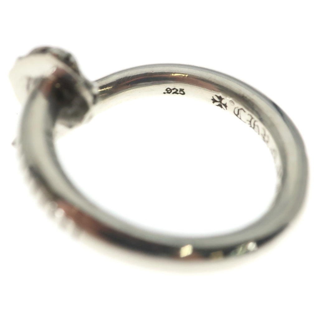 CHROME HEARTS(クロムハーツ) NAIL CRSBALL ネイル クロスボール リング シルバー BCA349
