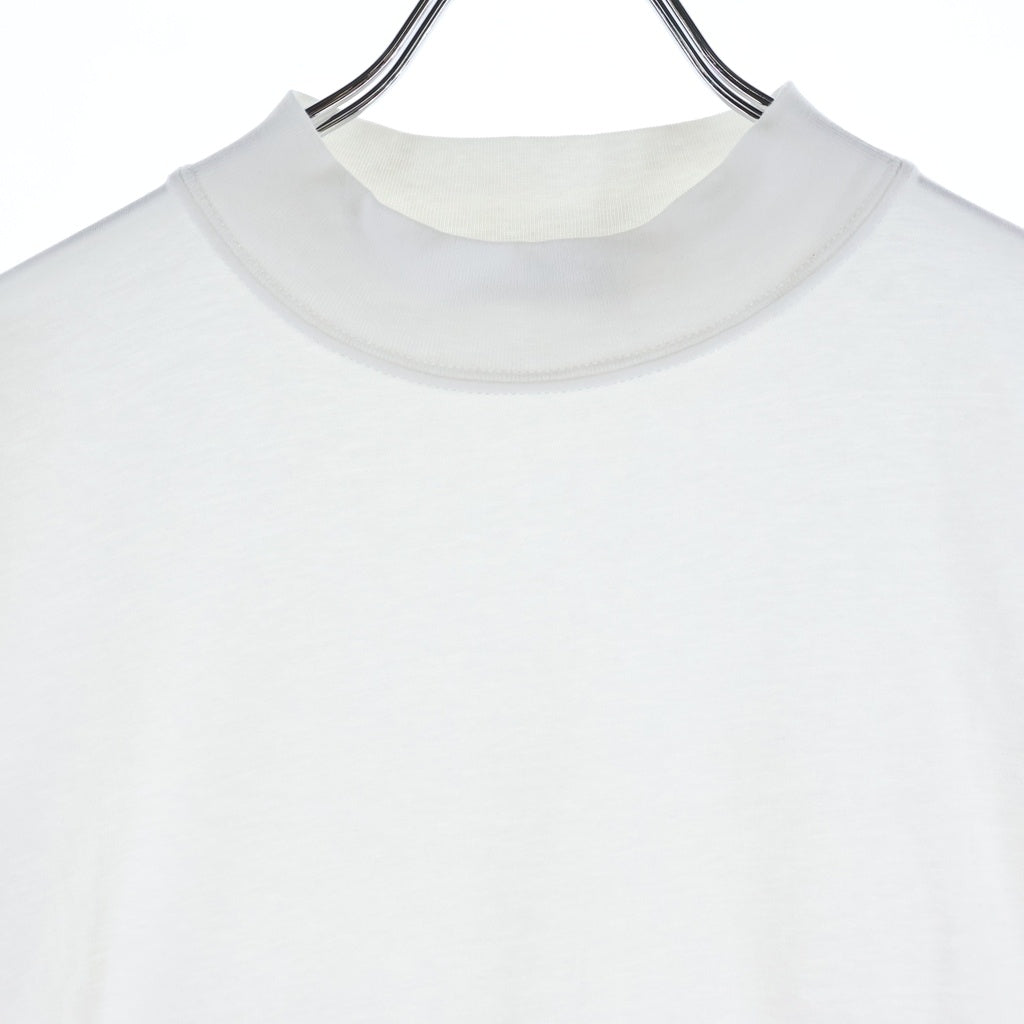 JIL SANDER(ジルサンダー) モックネック オーバーサイズ 半袖Tシャツ カットソー ホワイト J21GC0005 J45084
